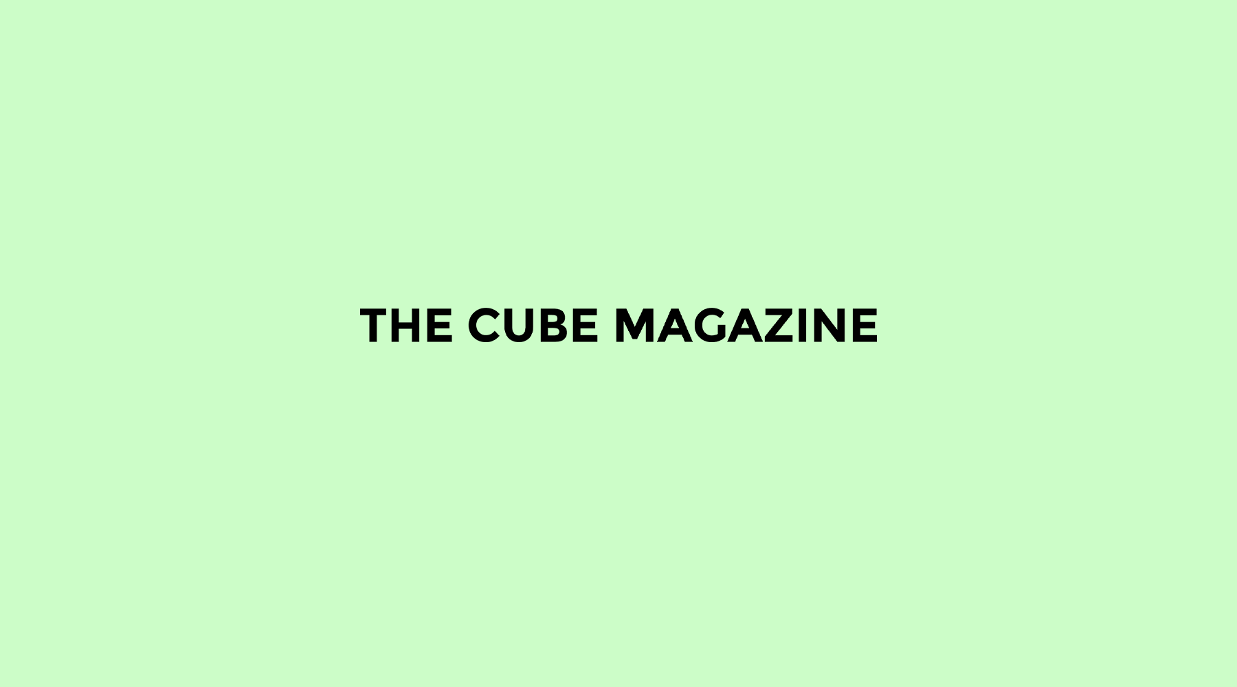 The Cube Magazine - Spray per l'estate